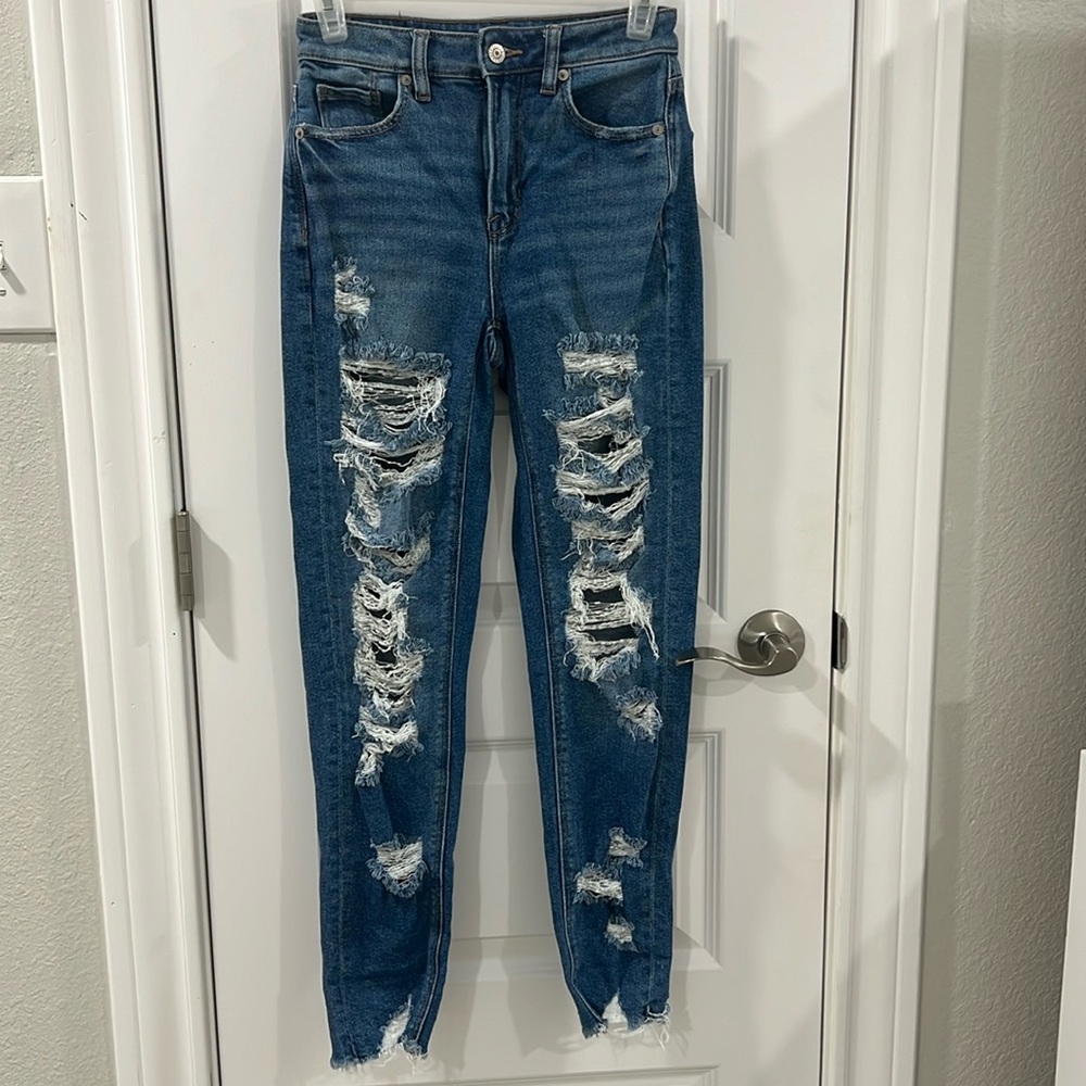 American Eagle Mom Jean (stretch)
Size 000Regular